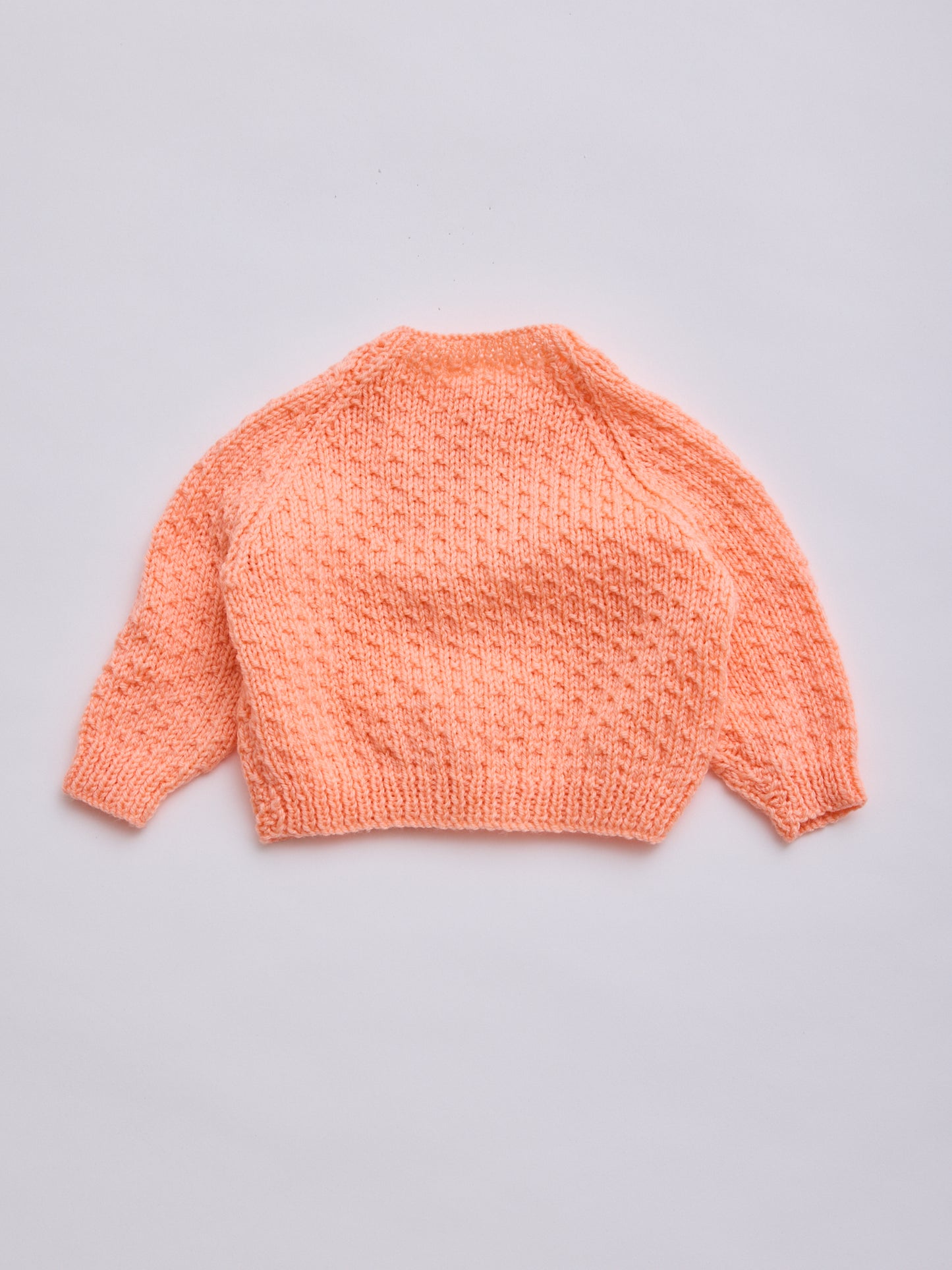 Orange Knitted Cardigan // 3 Months