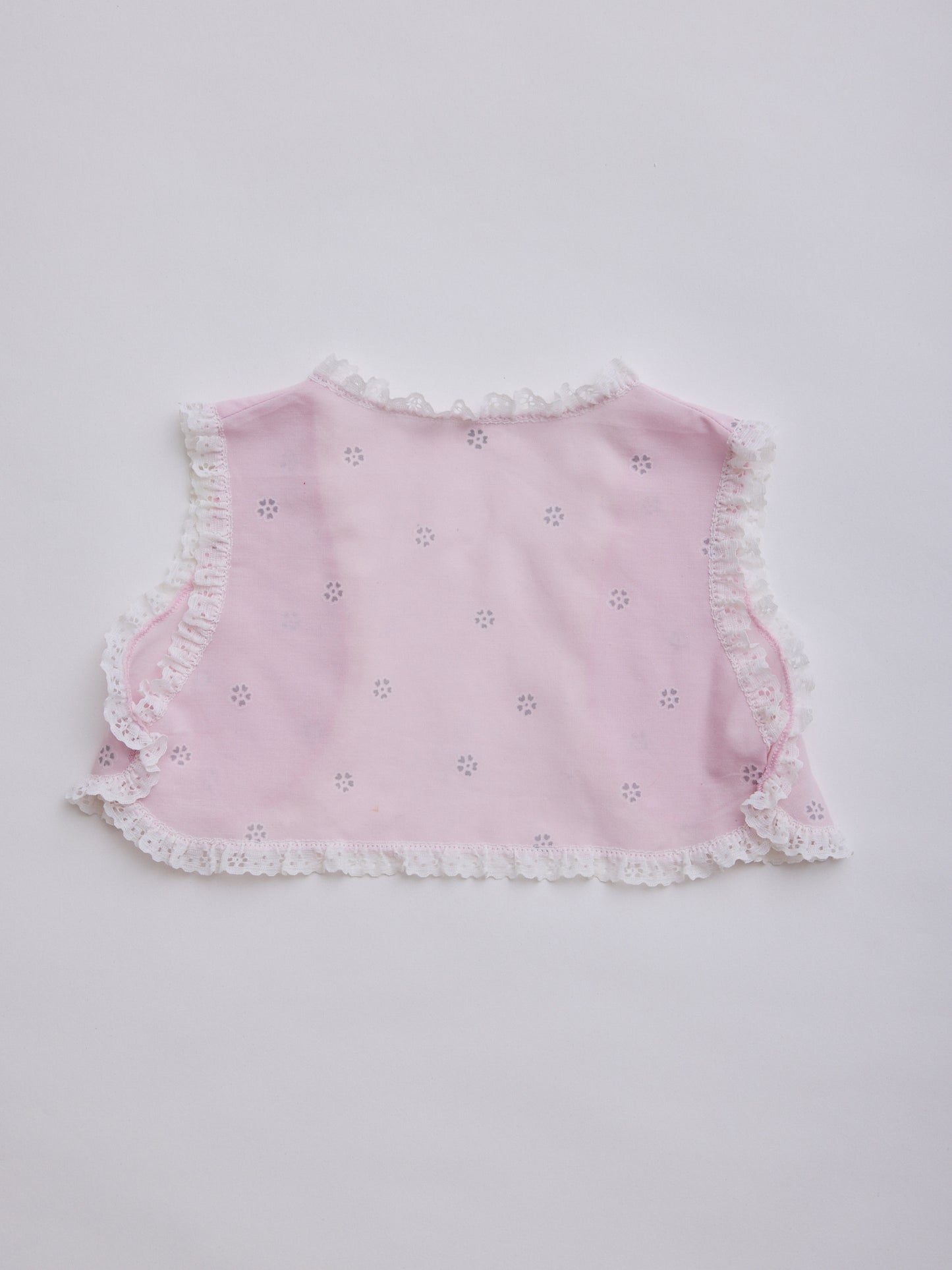 Floral Pink Waistcoat // 6 Months