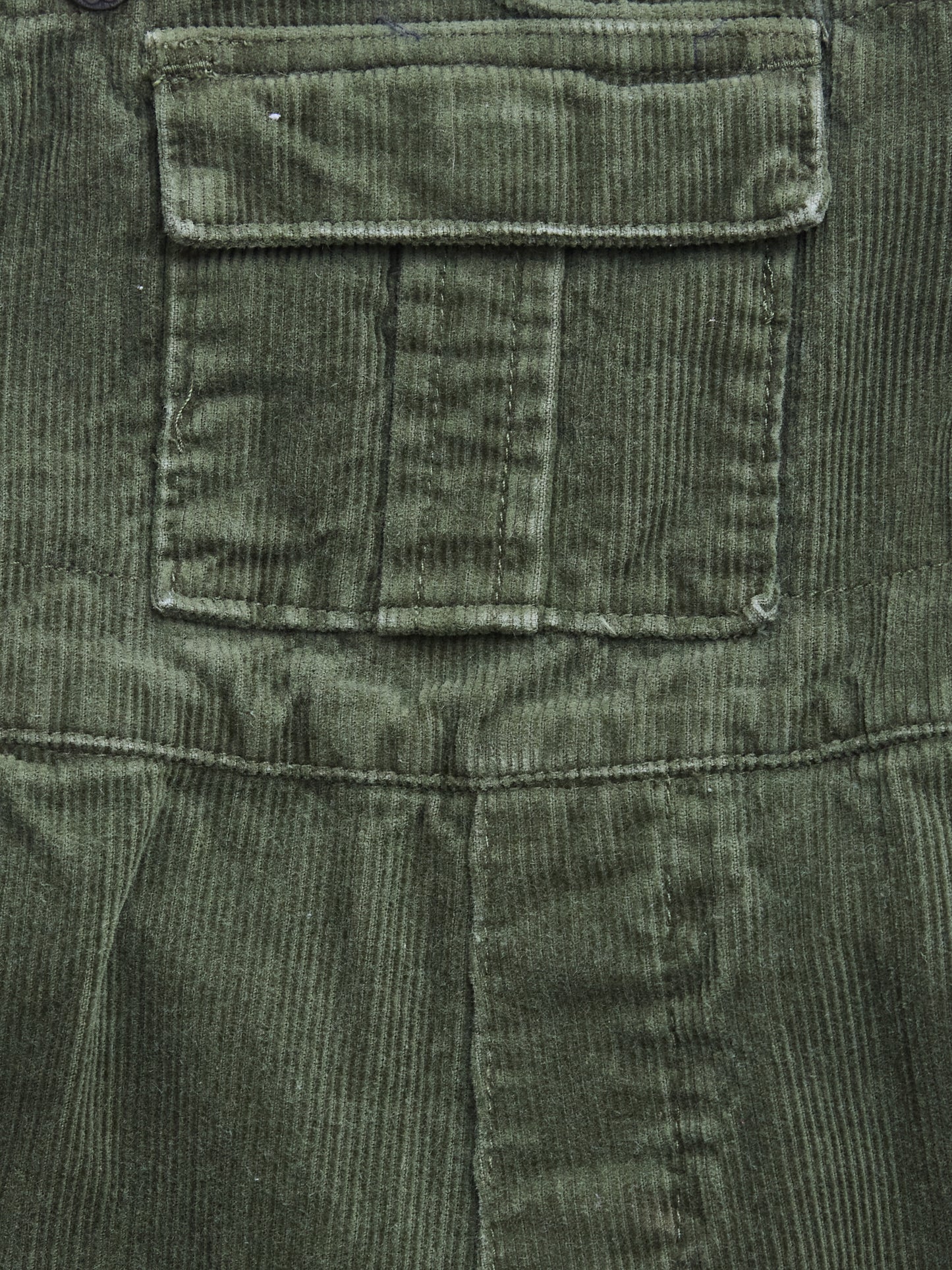 OshKosh Green Cord Dungarees // 2 Years