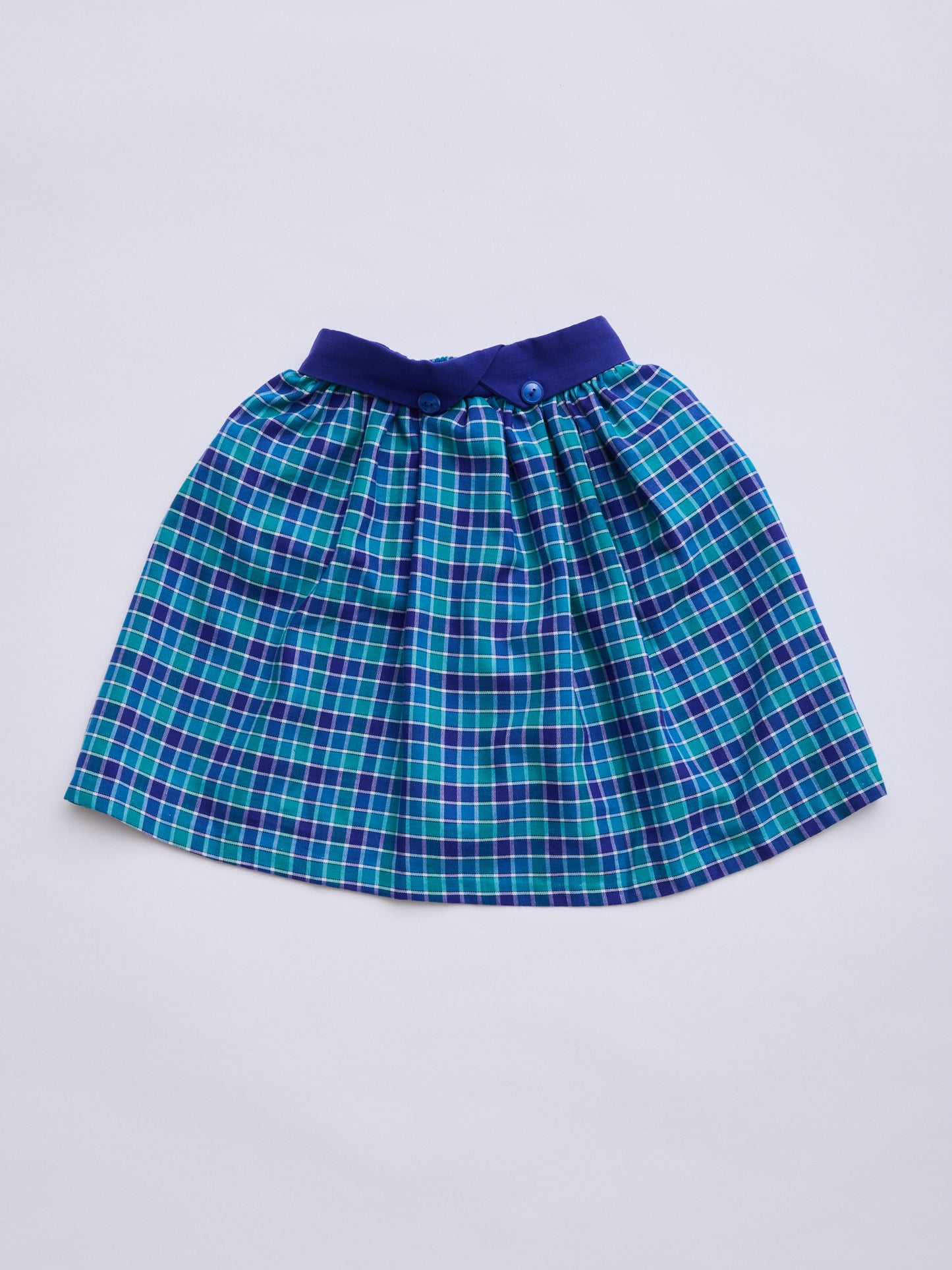 Checked Skirt // 4 Years