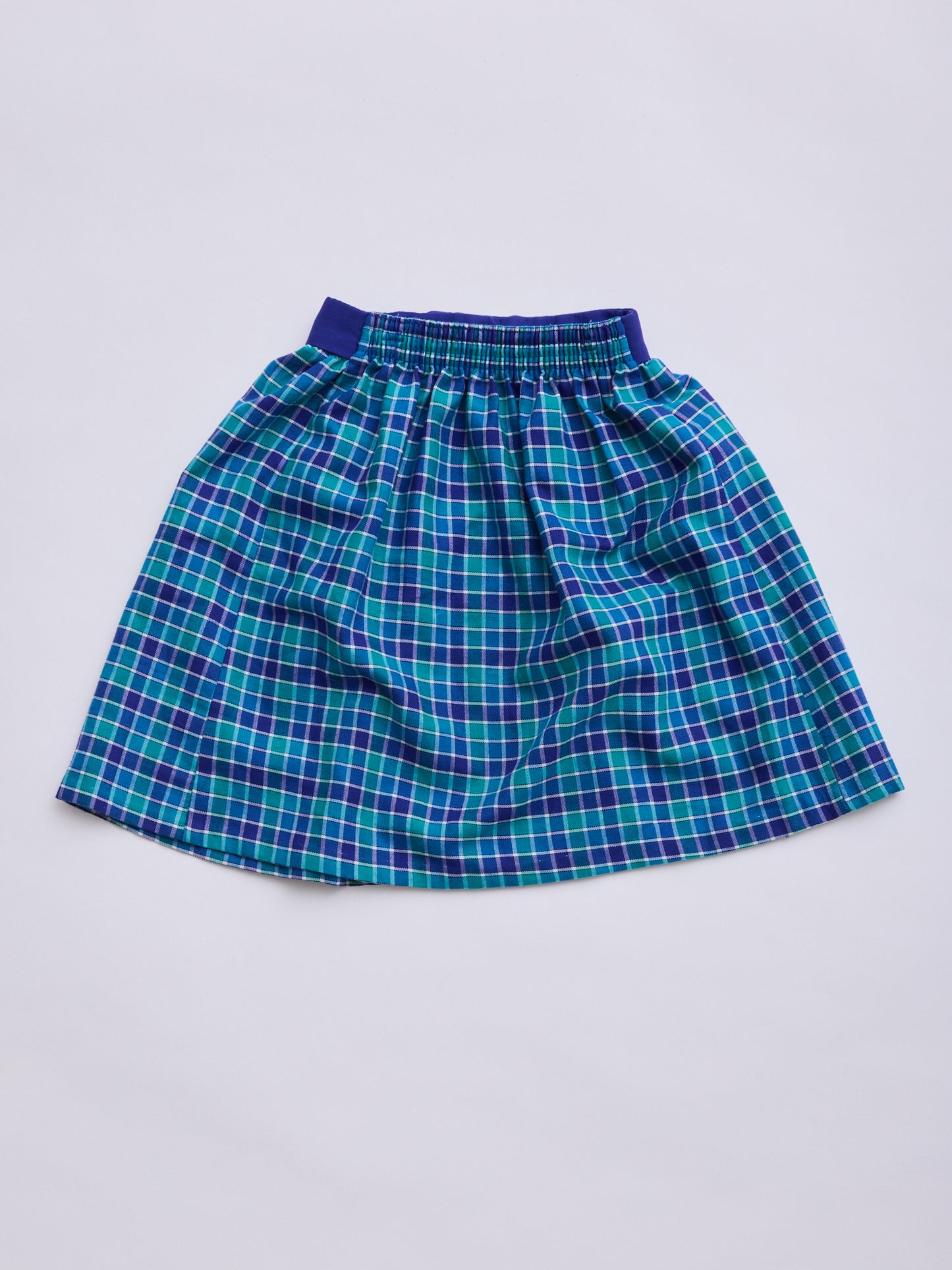 Checked Skirt // 4 Years