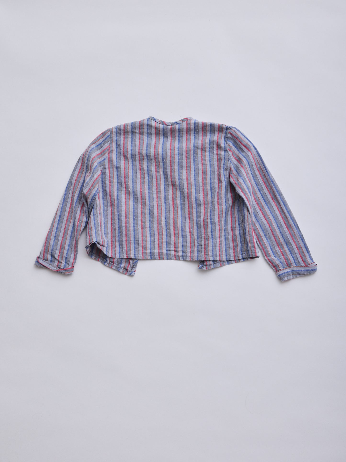 COLLEGIATE Stripe Tie Shirt // 3-4 Years