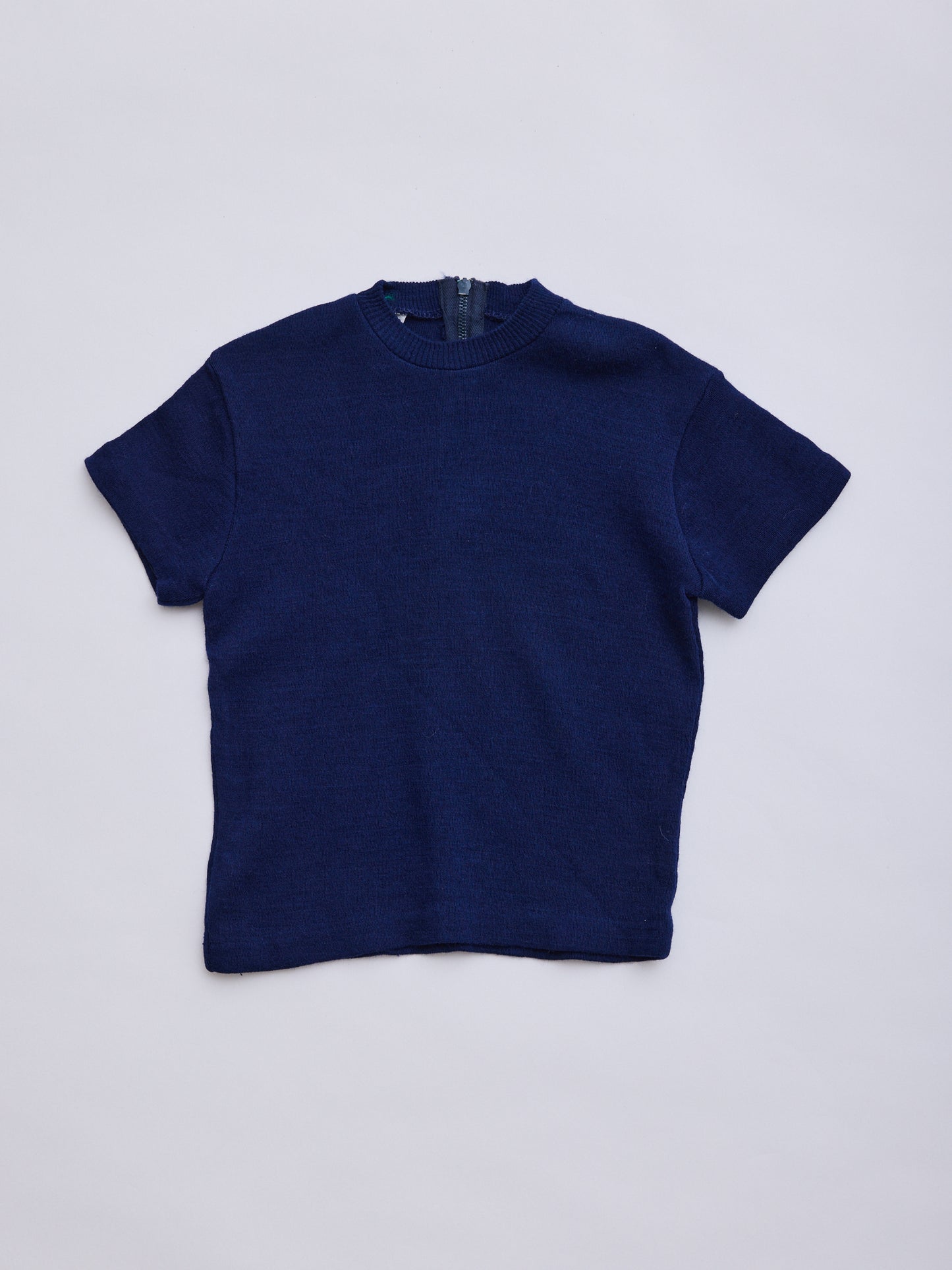 Knitted Navy T-Shirt // 4 Years