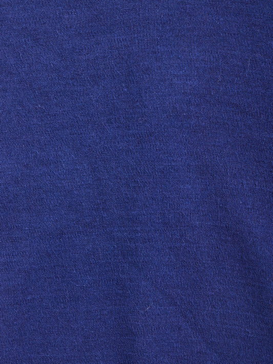 COLLEGIATE Knitted Navy T-Shirt // 4 Years