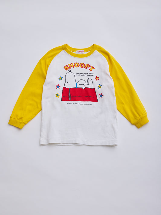 Snoopy Raglan Top // 5 Years