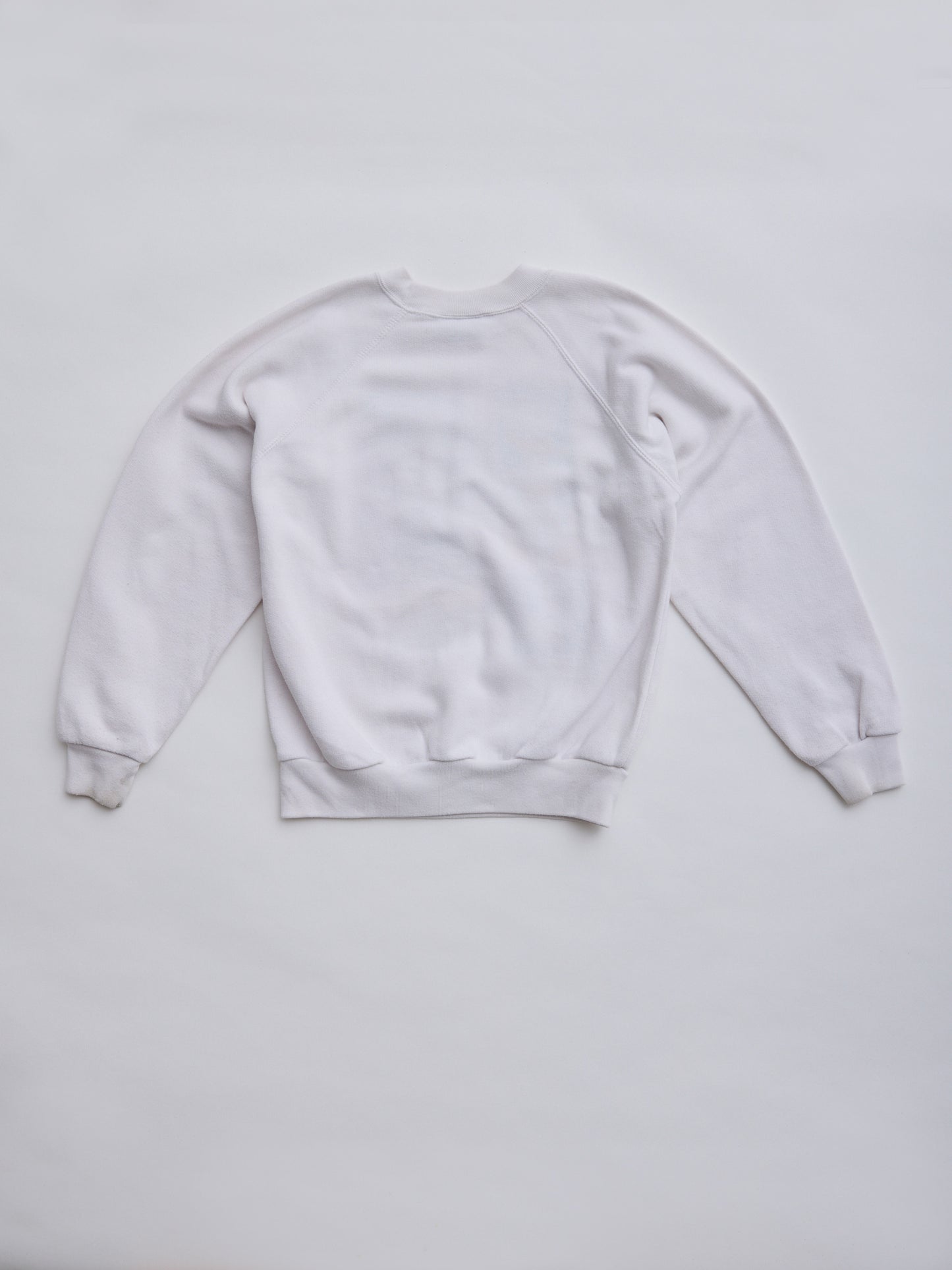 White Mickey Mouse Sweatshirt // 9-10 Years