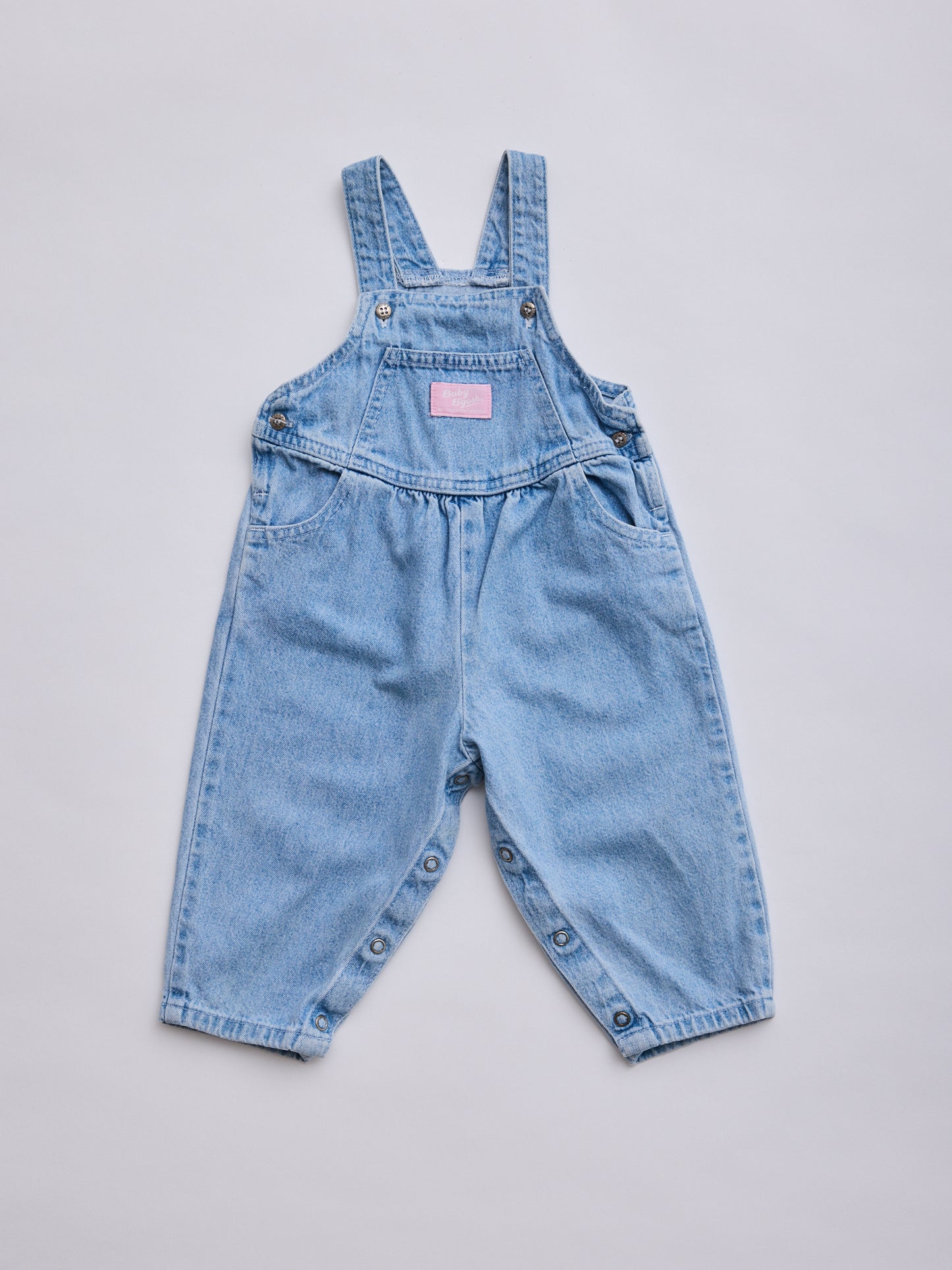 Baby B'gosh Denim Dungarees // 6-12 Months