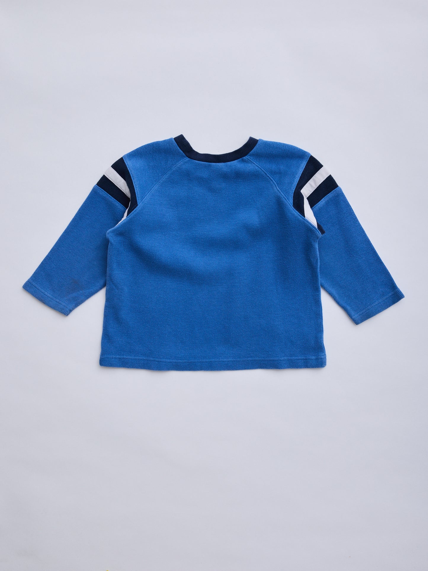 COLLEGIATE Blue Athletic Top // 2-3 Years