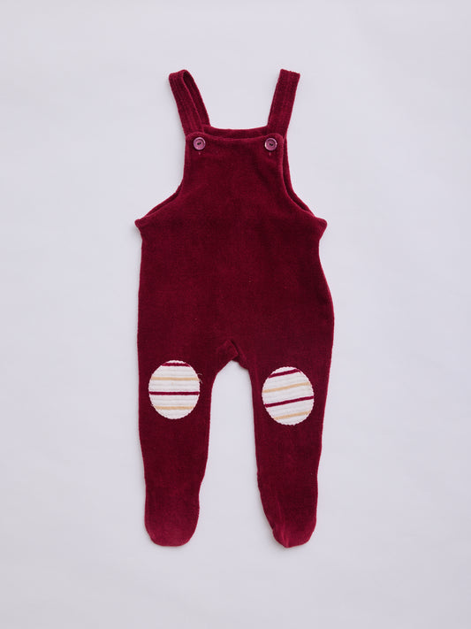 Maroon Baby Grow // 6-12 Months