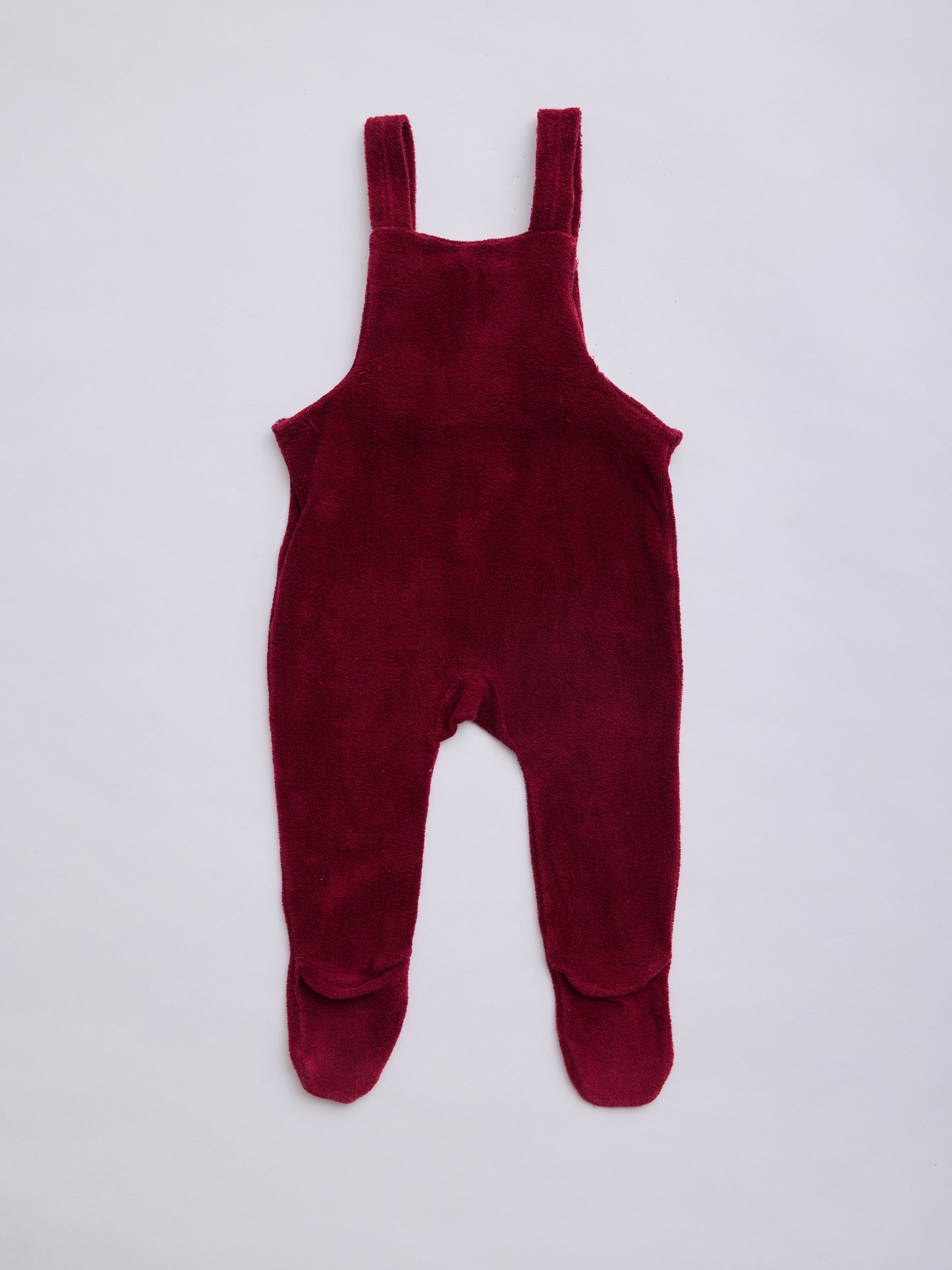 Maroon Baby Grow // 6-12 Months