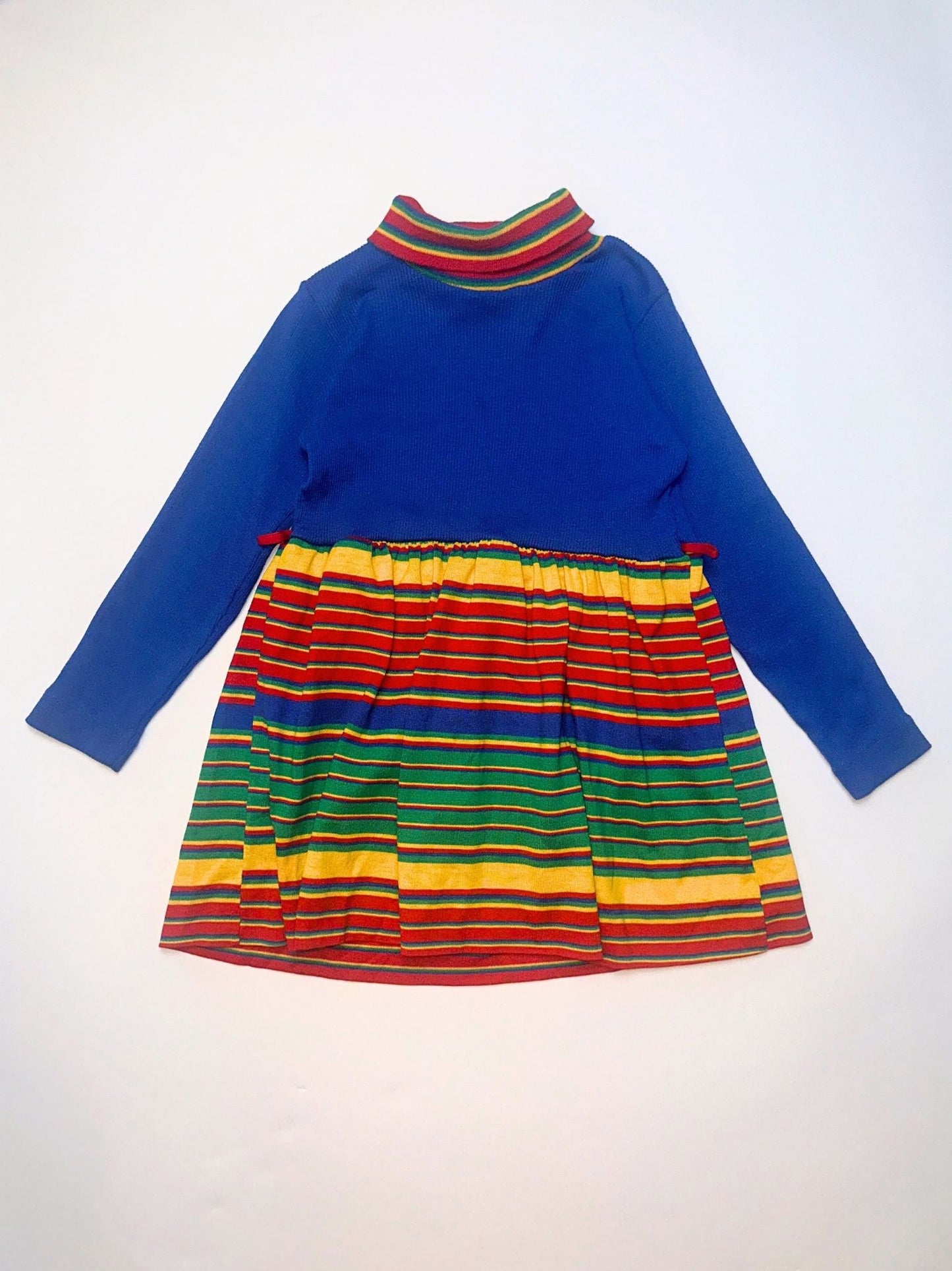 Multi-Stripe Blue Dress // 5 Years