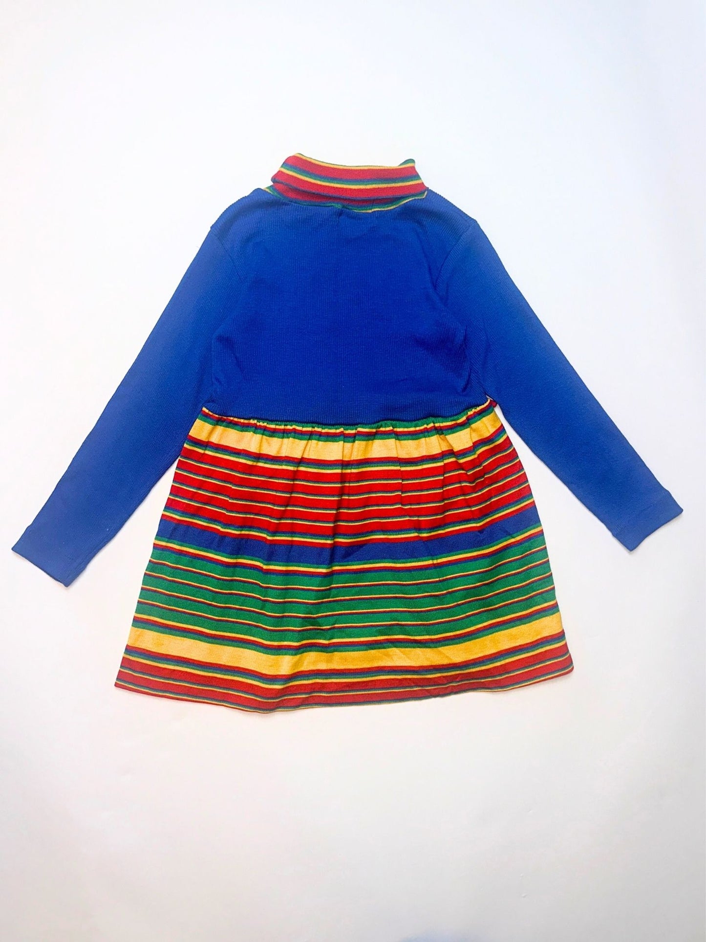 Multi-Stripe Blue Dress // 5 Years