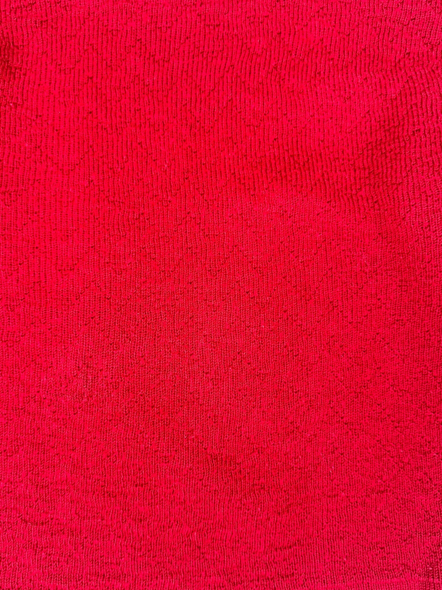 Textured Red Jumper // 5 Years