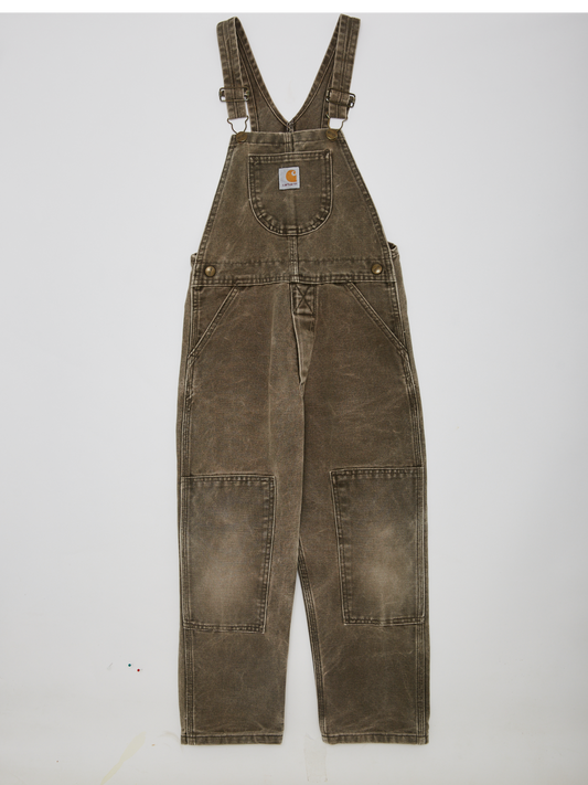 Carhartt Grey Denim Dungarees // 8 Years