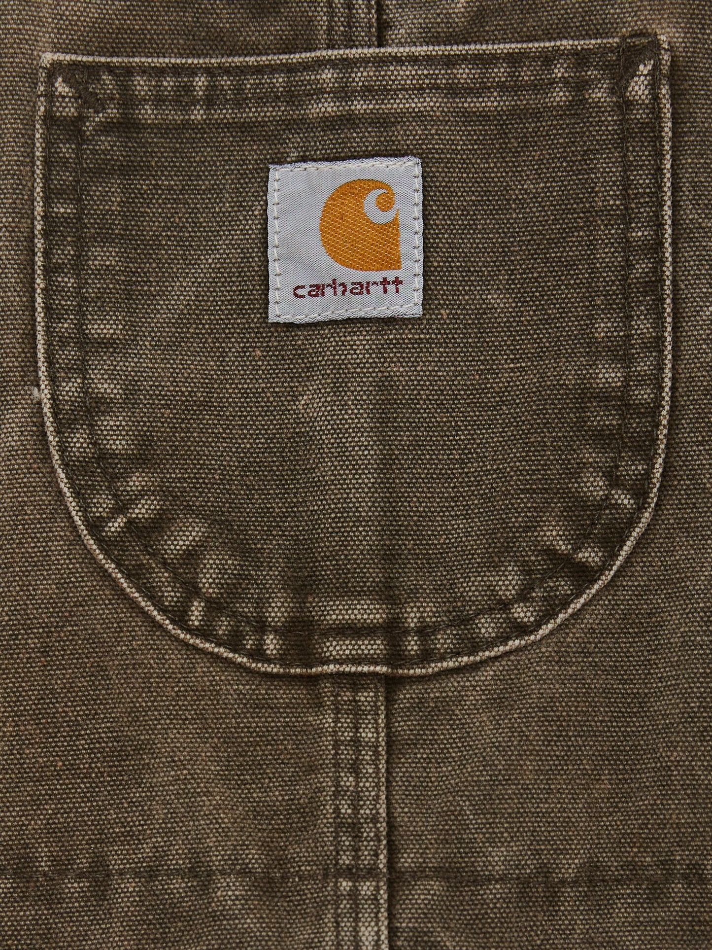 Carhartt Grey Denim Dungarees // 8 Years