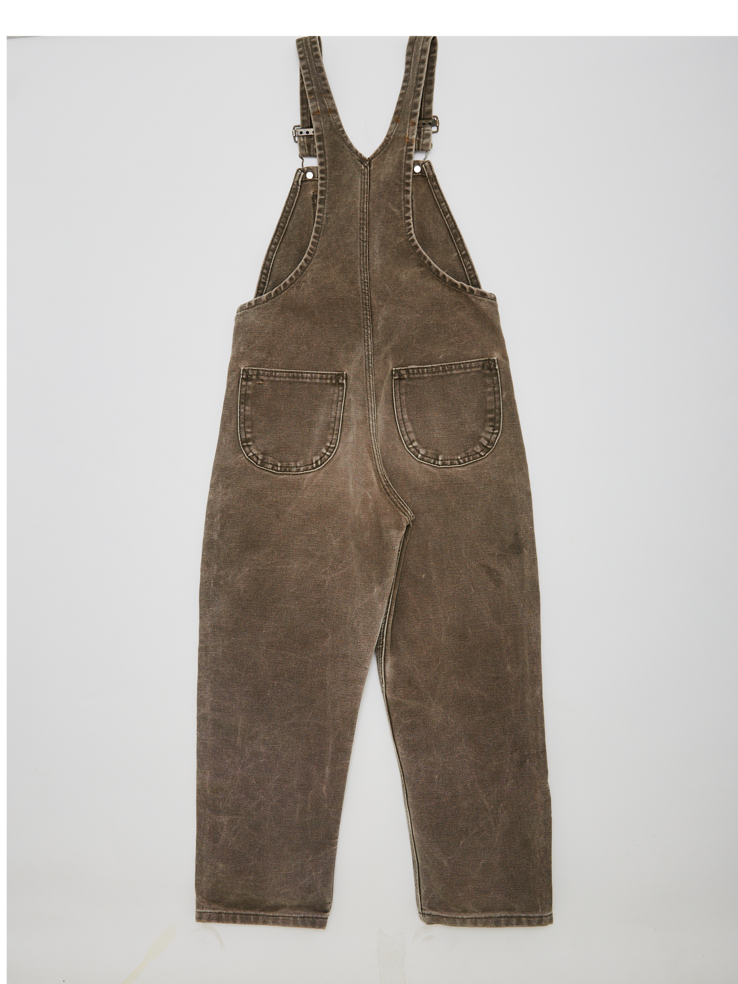 Carhartt Grey Denim Dungarees // 8 Years