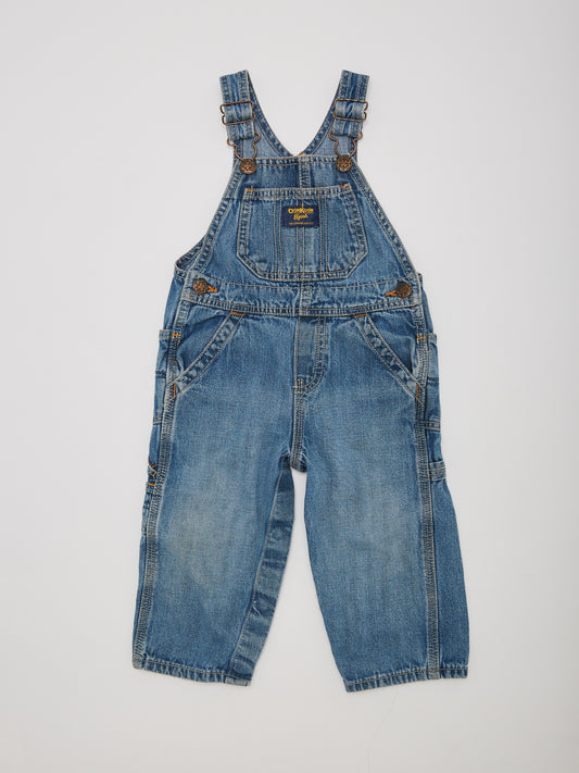 OshKosh Denim Carpenter Dungarees // 18 Months