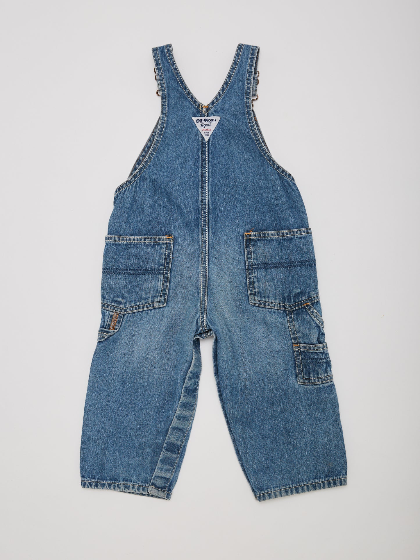 OshKosh Denim Carpenter Dungarees // 18 Months