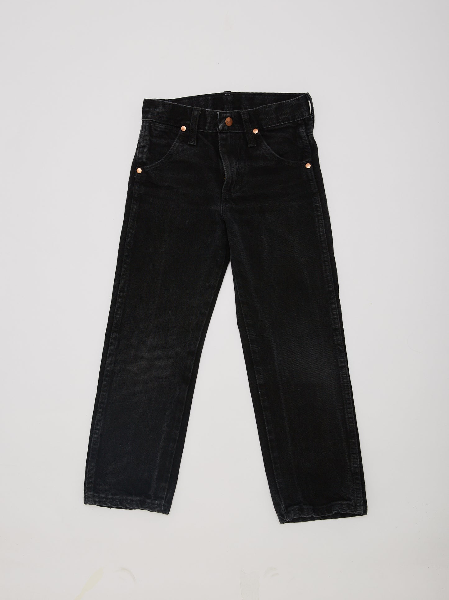 Wrangler Black Straight Leg Jean // 7 Years