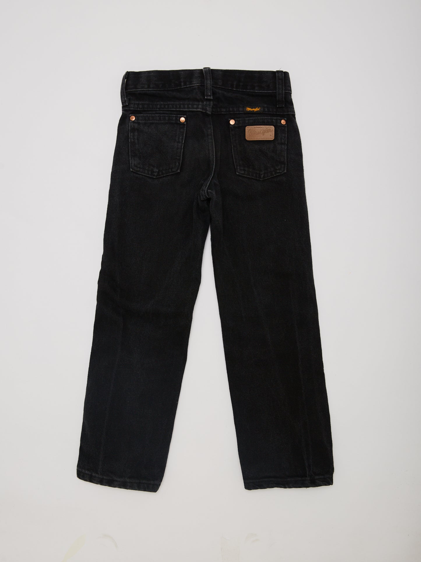 Wrangler Black Straight Leg Jean // 7 Years