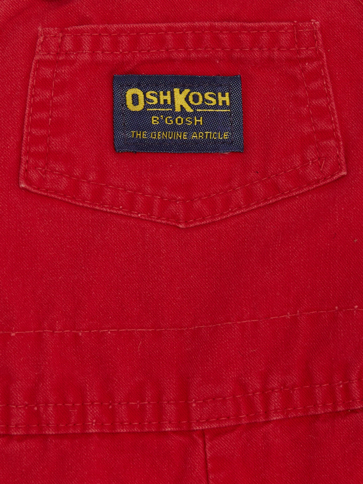 OshKosh Red Playsuit // 2 Years