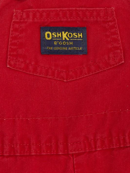 OshKosh Red Playsuit // 2 Years