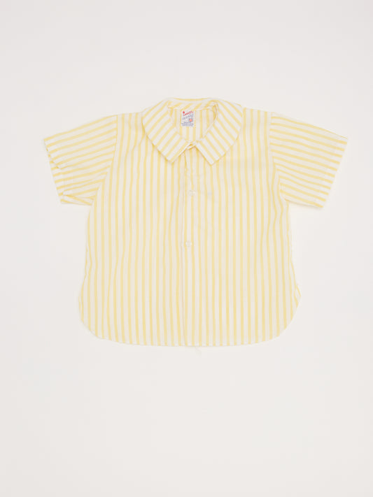 Lemon Yellow Stripe Shirt // 2-3 Years