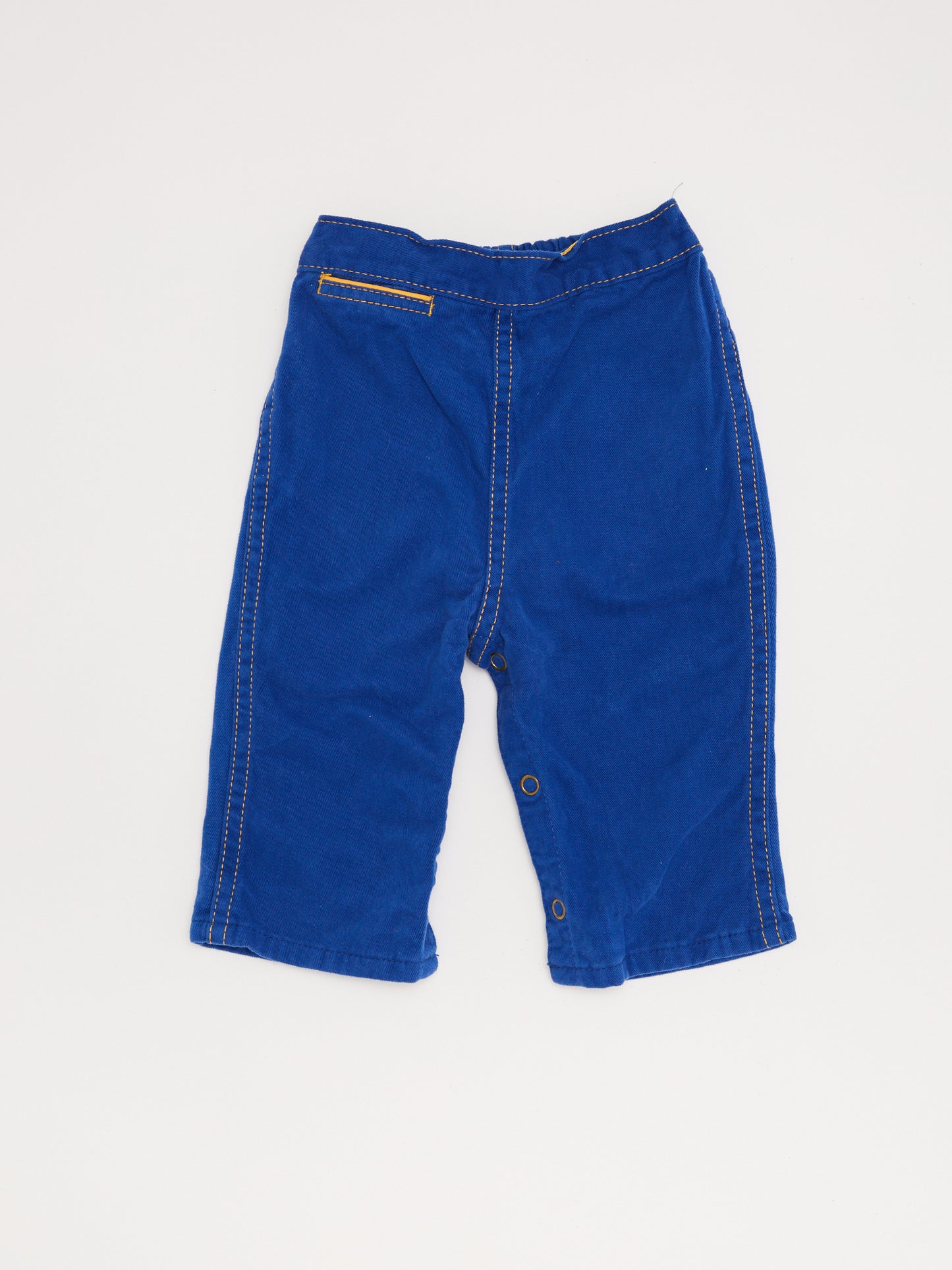 Electric Blue Pocket Detail Jeans // 12-18 Months