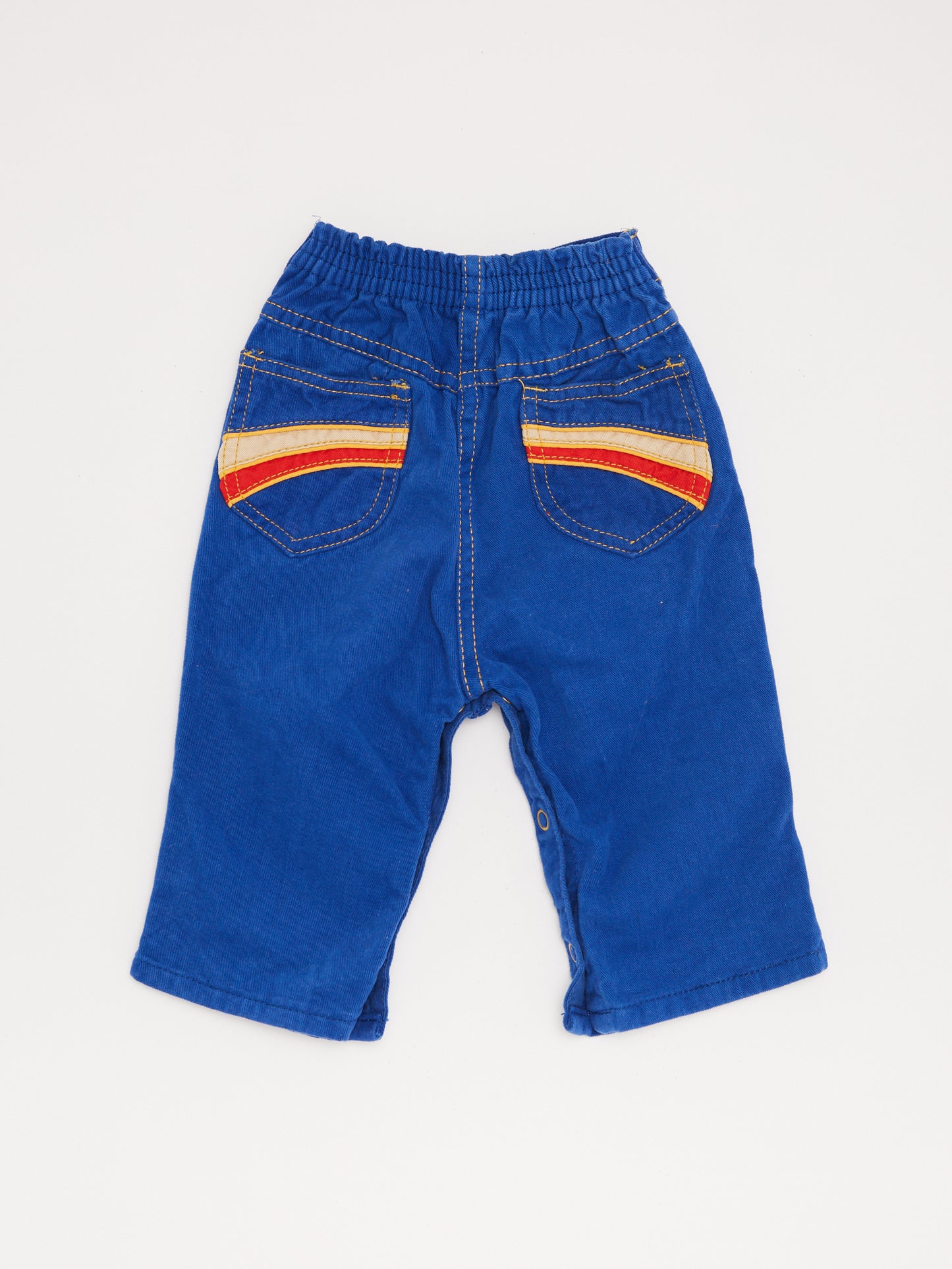 Electric Blue Pocket Detail Jeans // 12-18 Months