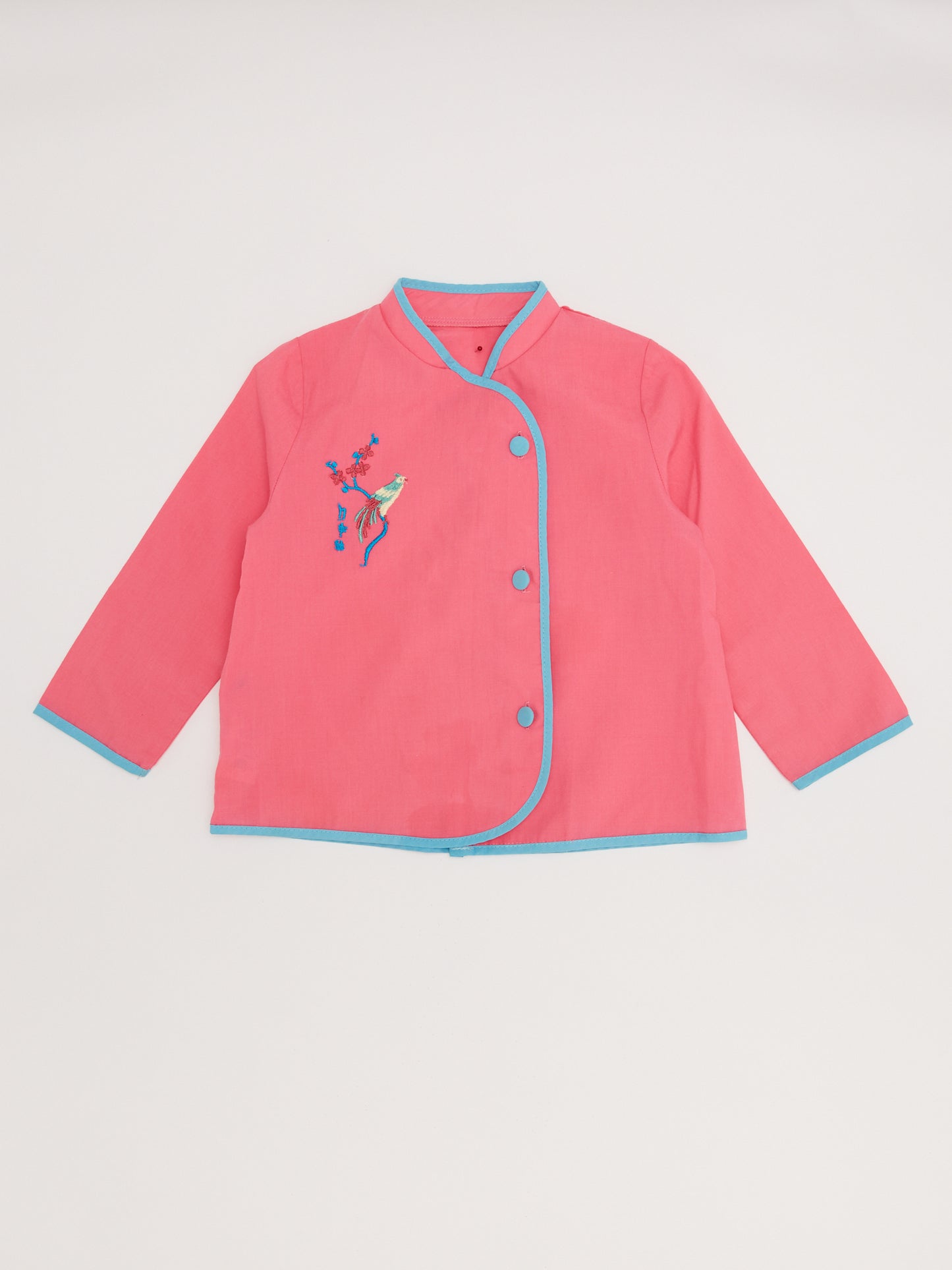 Kimono Style Pink Shirt // 3-4 Years