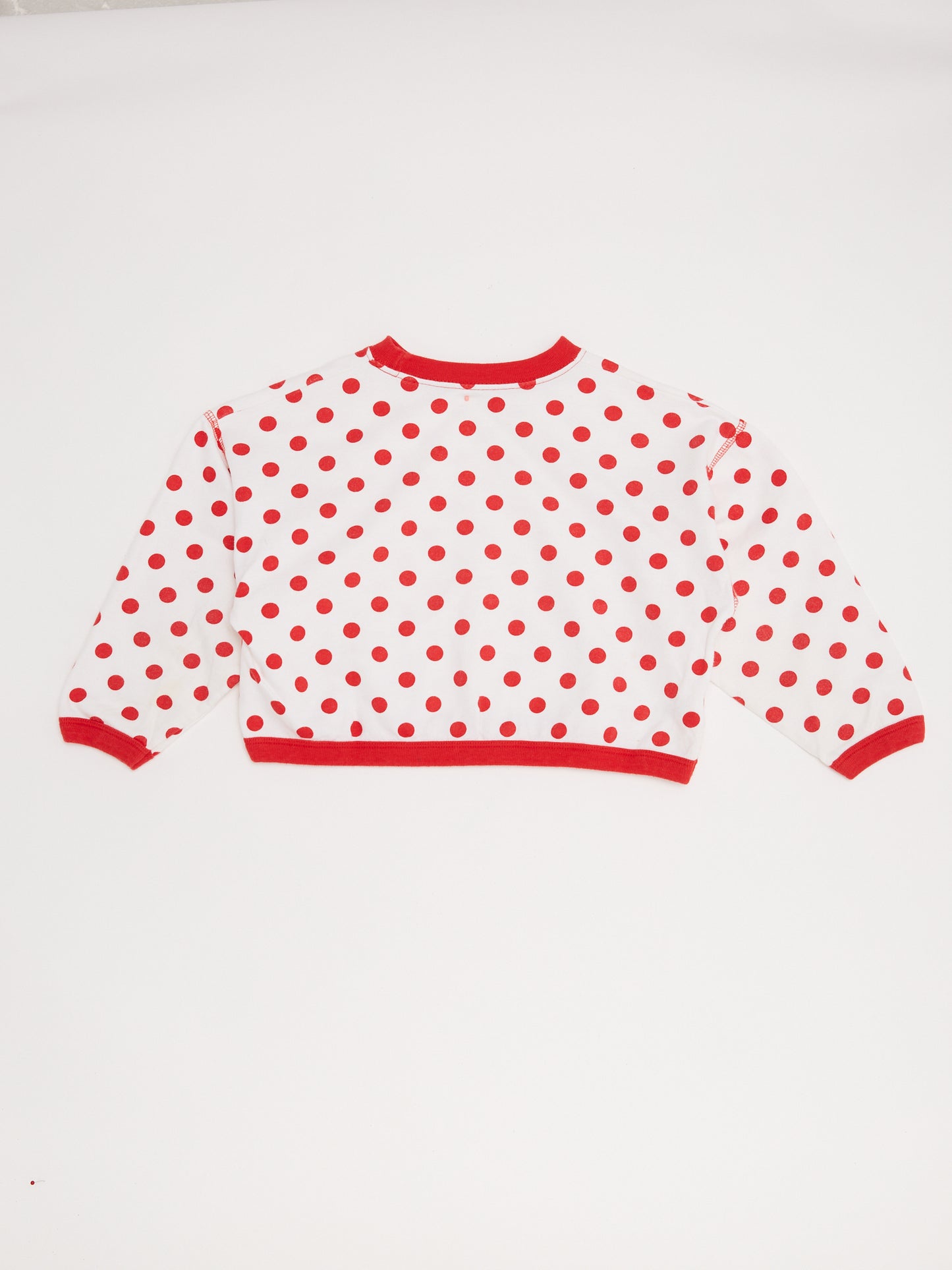 Polkadot Red Jumper // 7-8 Years