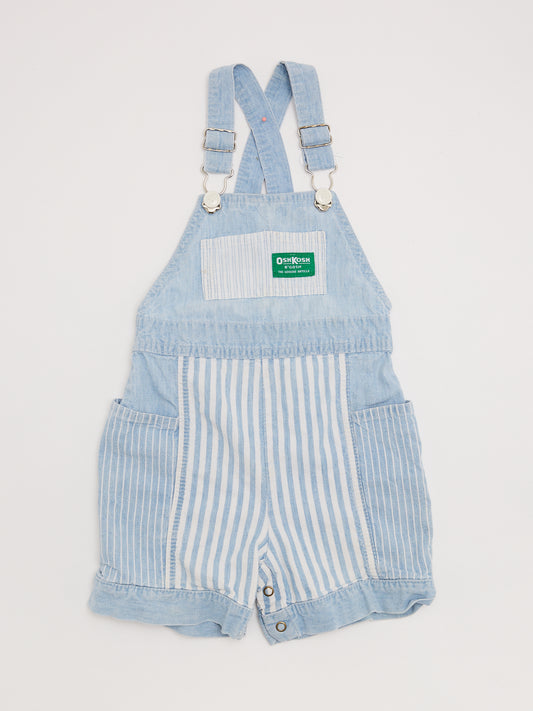 OshKosh Stripe Blue Shorties // 1-2 Years