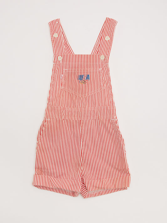 Levis Stripe USA Olympic Short Dungarees // 3 Years