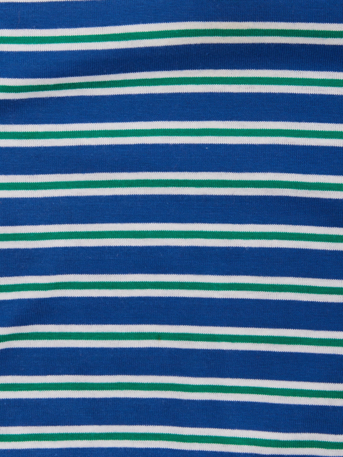 Green Stripe Blue T-Shirt // 12 Months