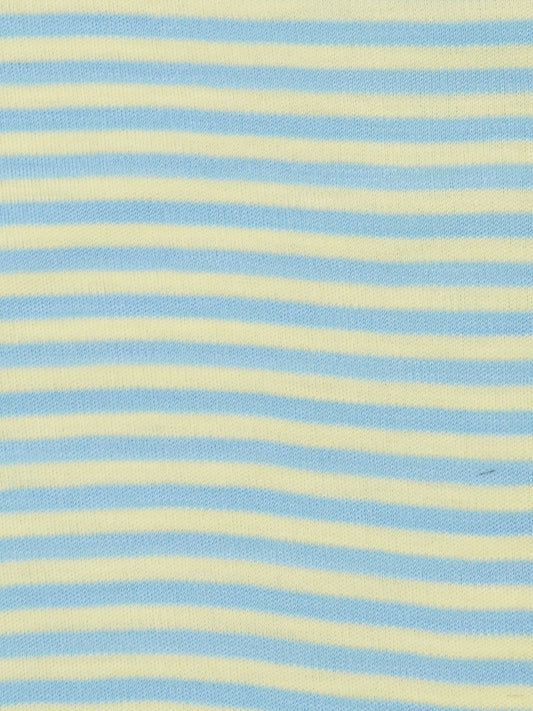 Stripe Blue & Lemon T-shirt // 2 Years