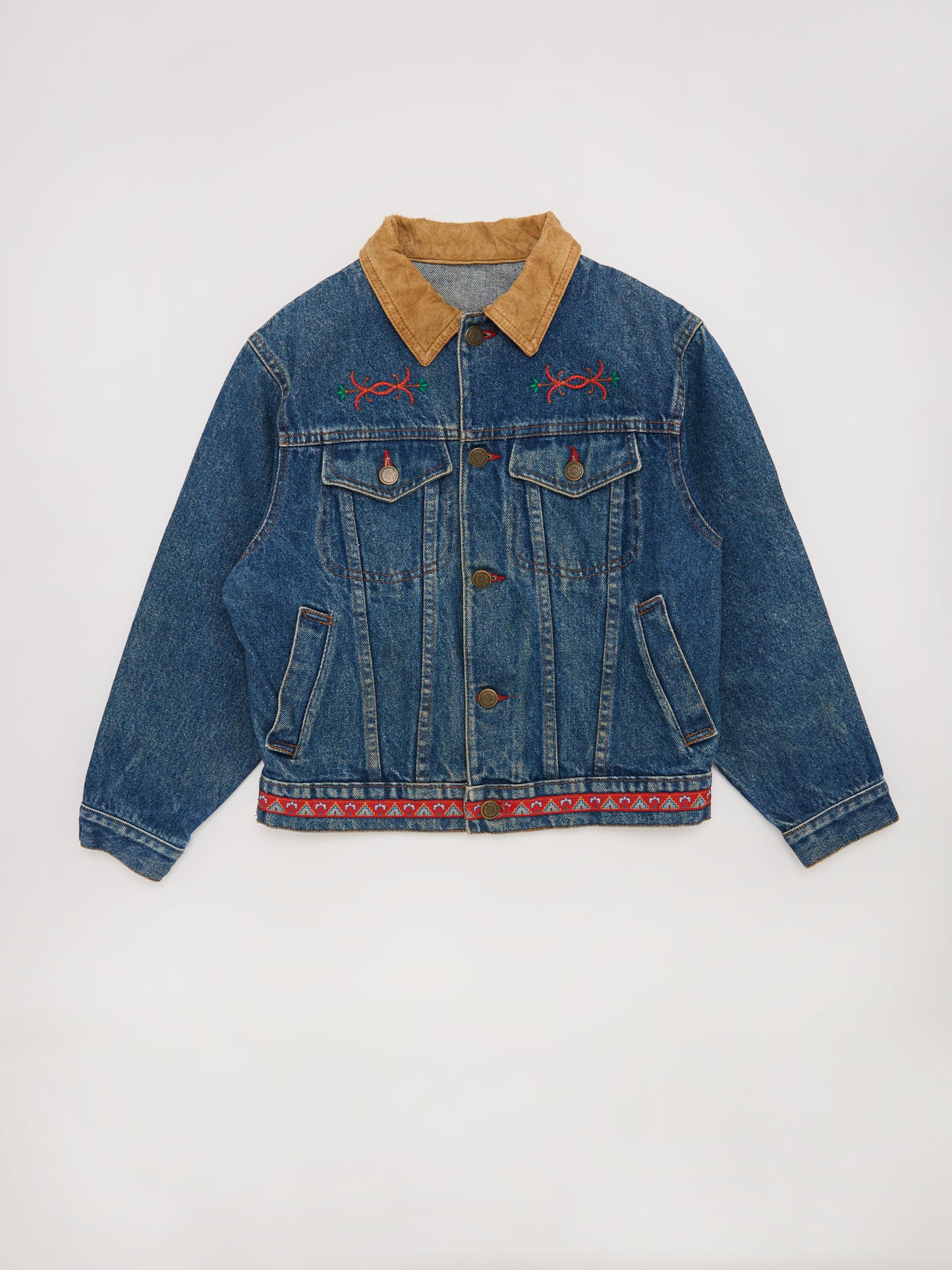 Benetton Horse Denim Jacket // 11-12 Years