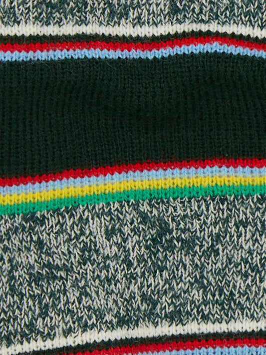 COLLEGIATE Multi Green Stripe Cardigan // 2 Years