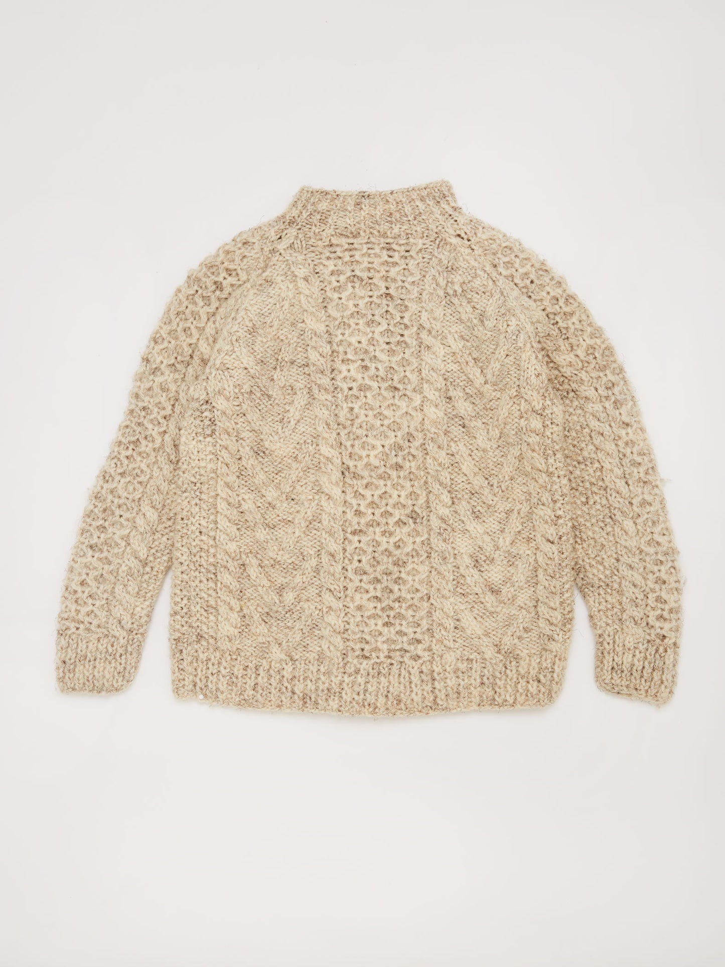 Chunky Knit Cream Cardigan // 2-3 Years