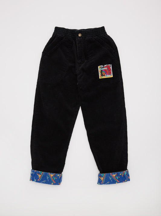 OshKosh Cord Black Trousers // 7 Years