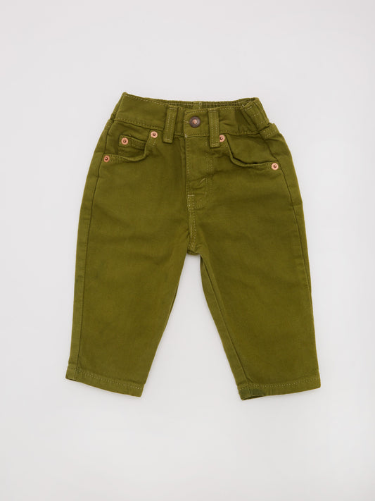 Levis Orange Label Green Denim Jeans // 12 Months