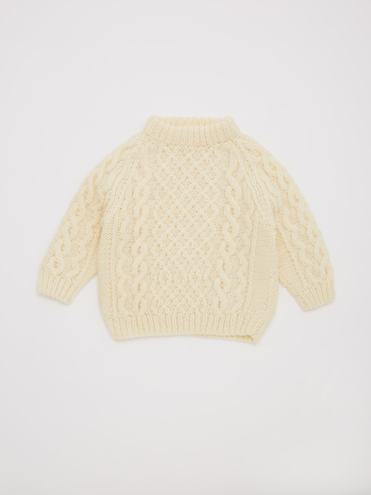 Cable Knit Cream Jumper // 3 Years