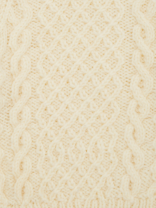 Cable Knit Cream Jumper // 3 Years