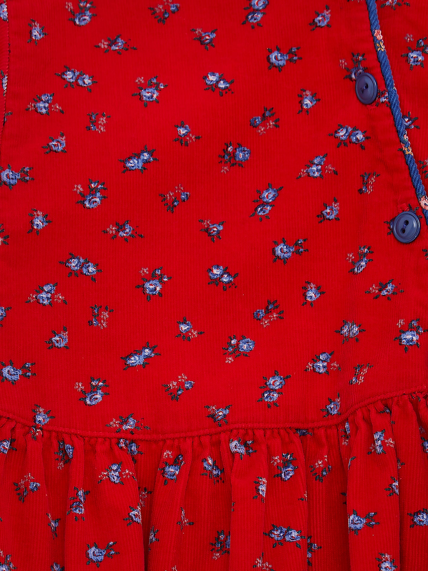 Floral Red Dress // 6 Years