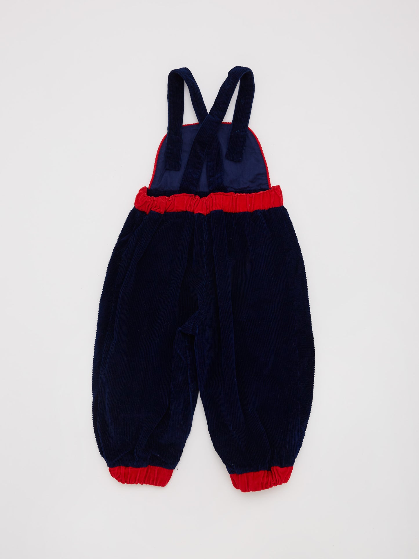 Racing Car Navy Dungarees // 12 Months