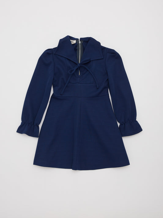 Sailor Collar Blue Dress // 5-6 Years