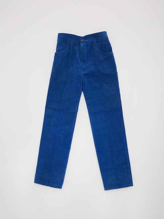 Blue Cord Trouser // 7-8 Years