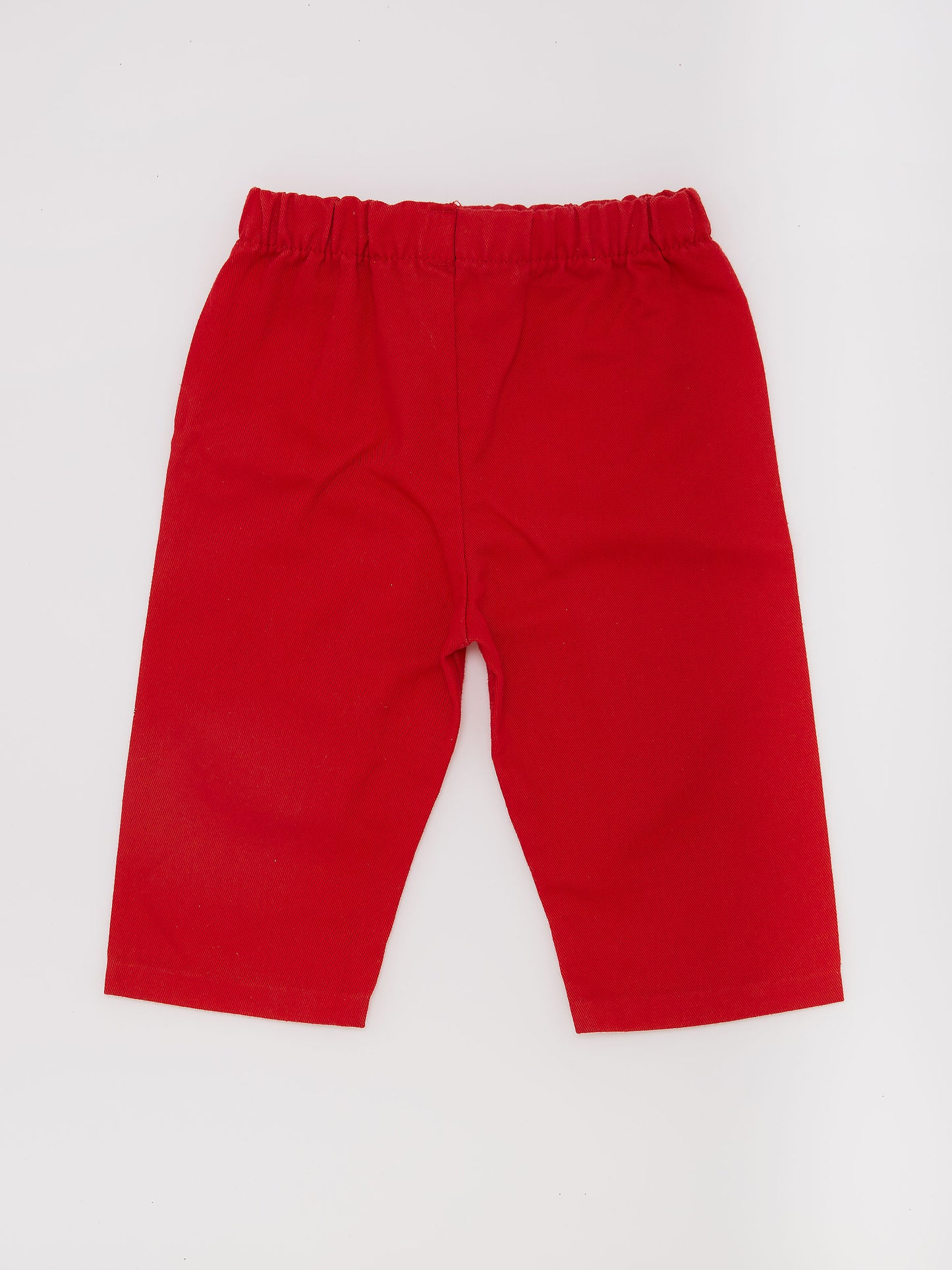 Solid Red Trousers // 12 Months