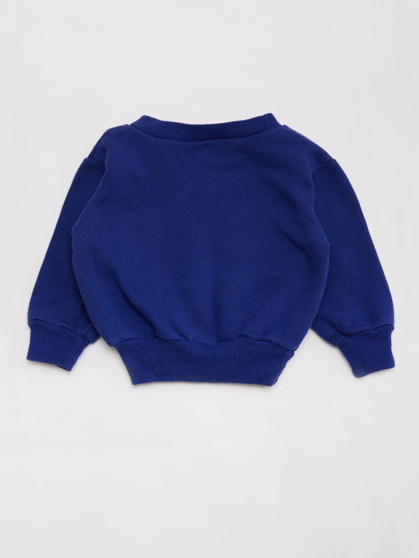 Racing Car Blue Sweatshirt // 6-12 Months