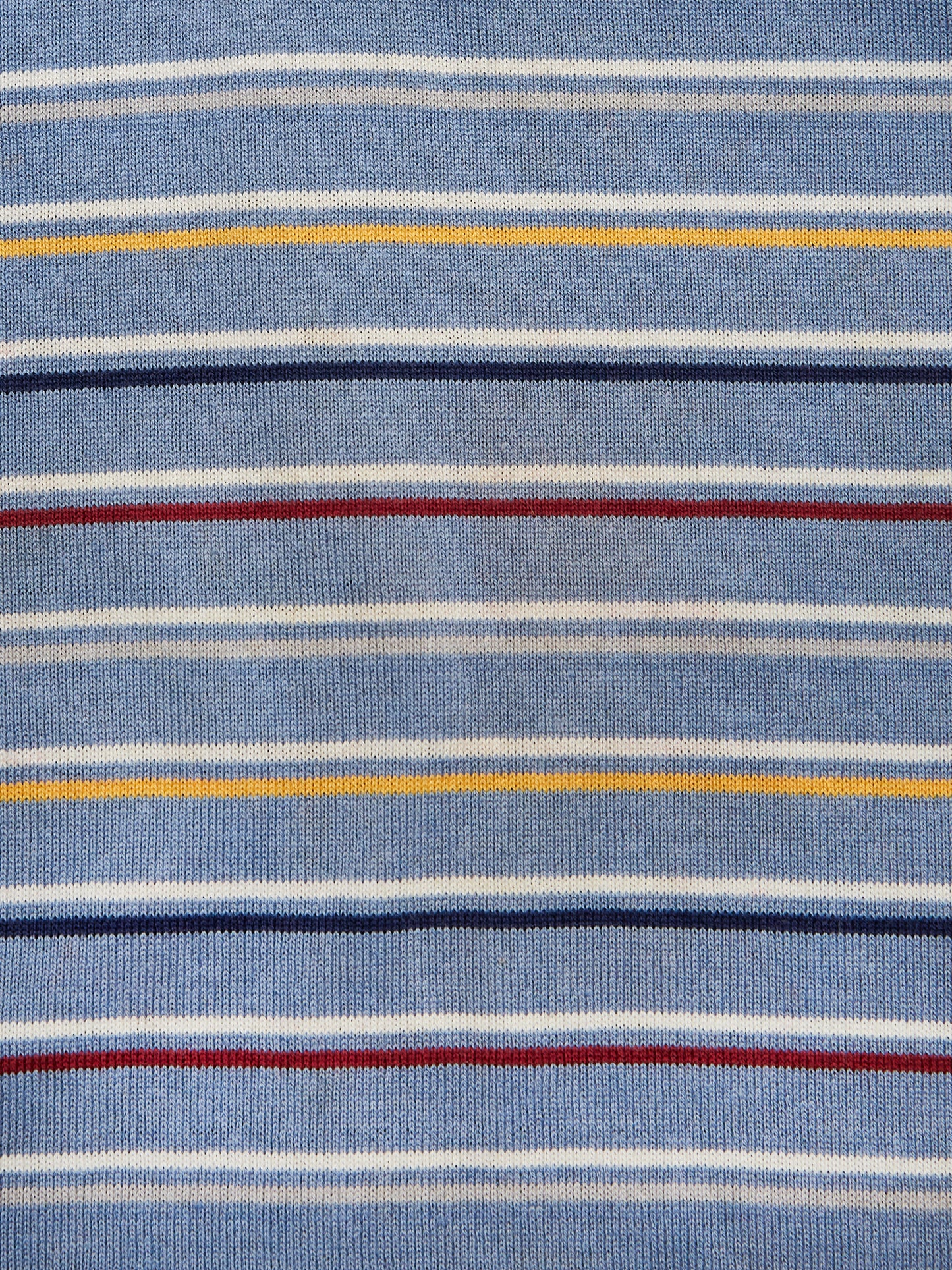 Multi Stripe Blue Polo T-Shirt // 3 Years