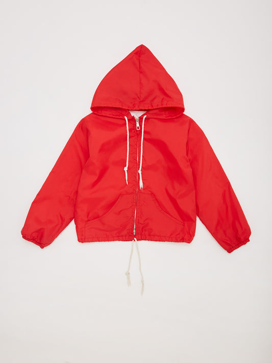 COLLEGIATE Red Hooded Jacket // 18 Months